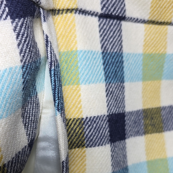 Boden British Tweed 100% Wool Plaid Mini Skirt - Picture 2 of 5